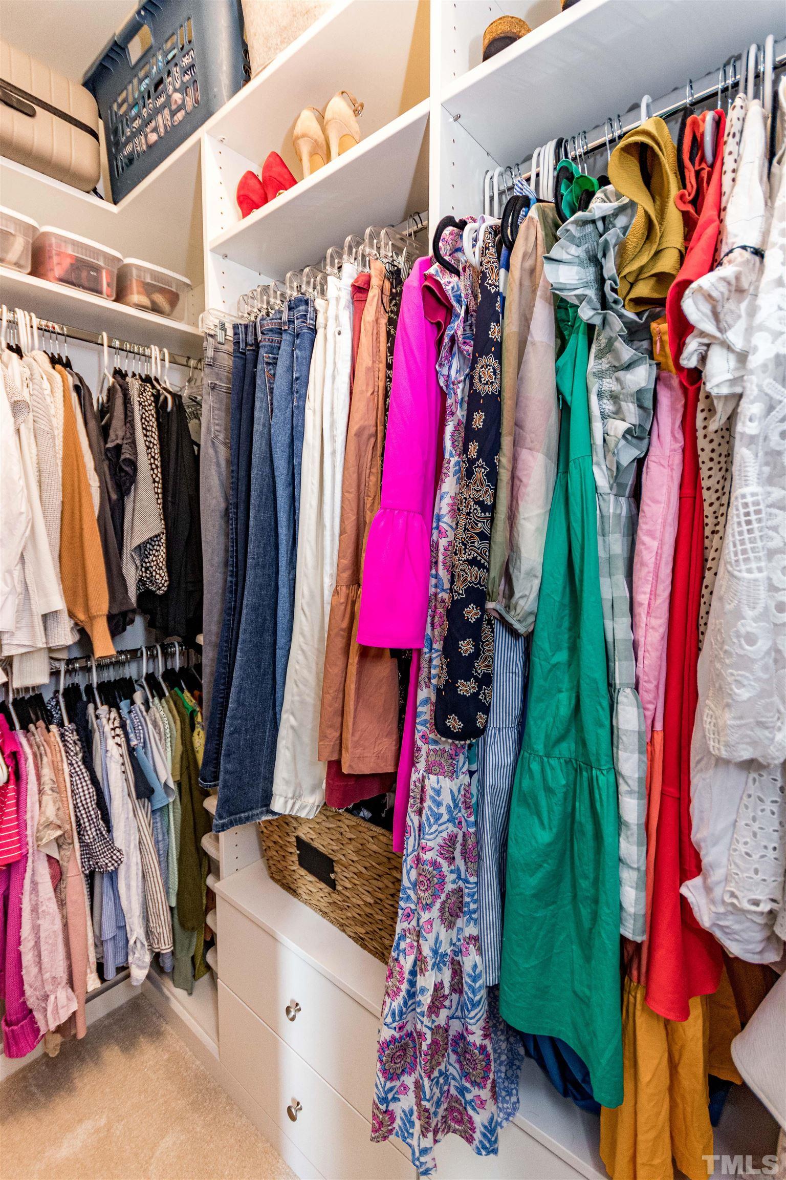 1417 Crafton Way Raleigh, NC 27607 - Photo 20 of 29 a view of a walk in closet