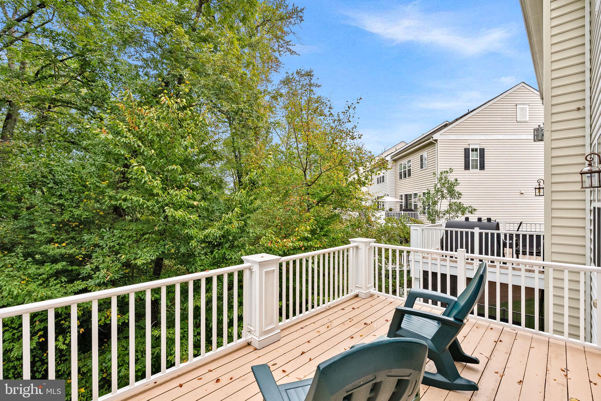 20281 Center Brook Square Sterling, VA 20165 - Photo 38 of 51 a view of a two chairs in the deck