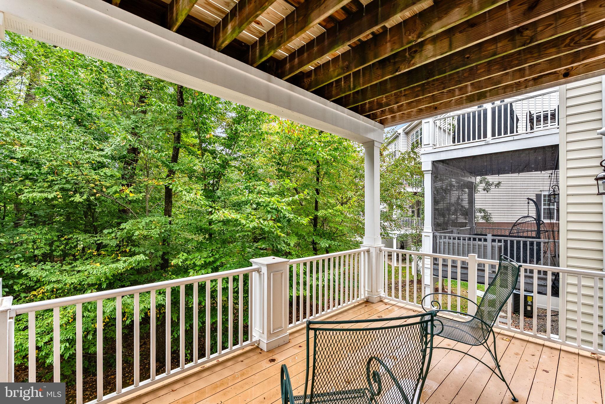 20281 Center Brook Square Sterling, VA 20165 - Photo 40 of 51 a view of a chairs and table in the balcony