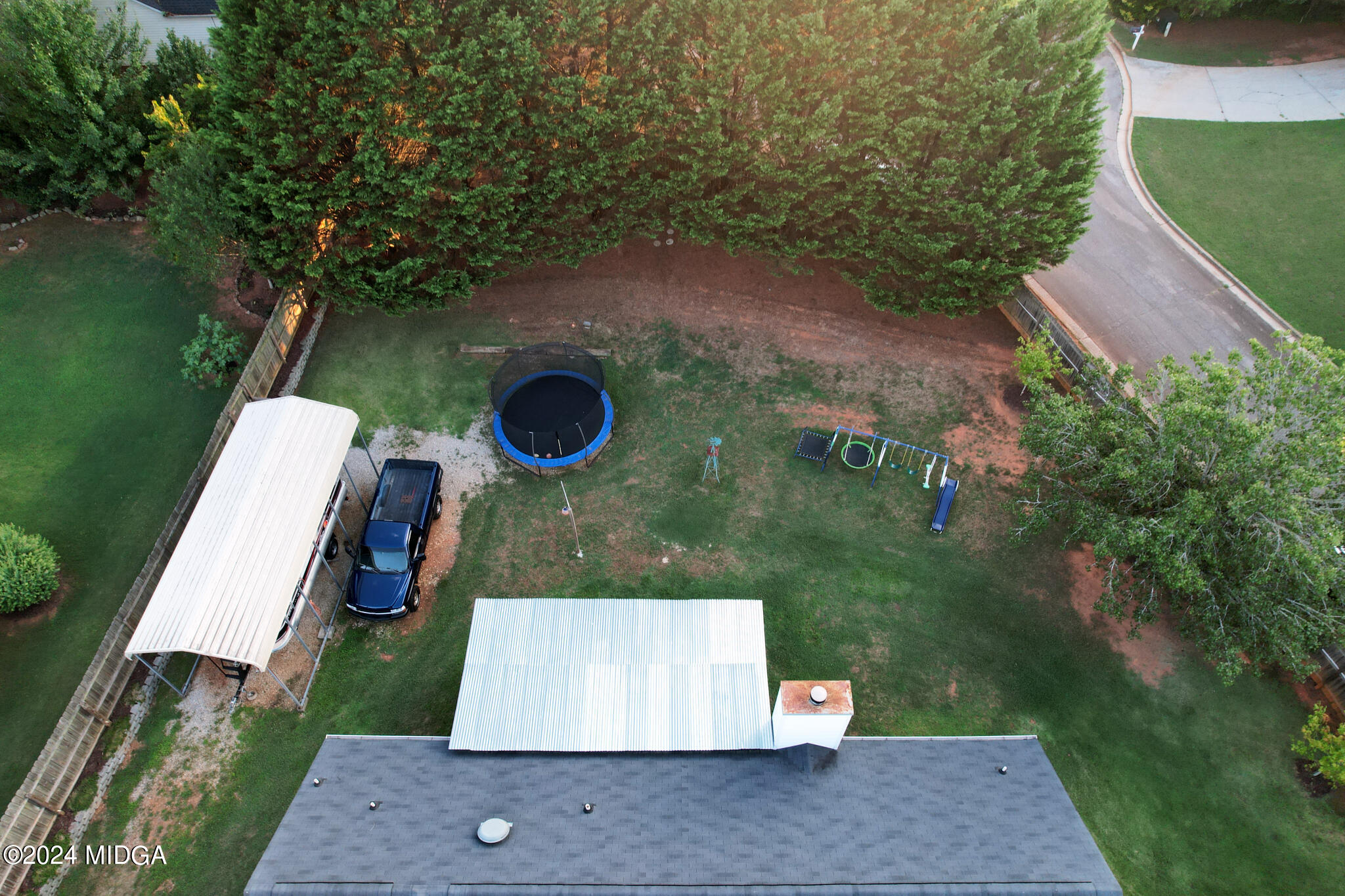 625 Windsor Drive Monroe, GA 30656 - Photo 6 of 27 an aerial view of a house with a yard