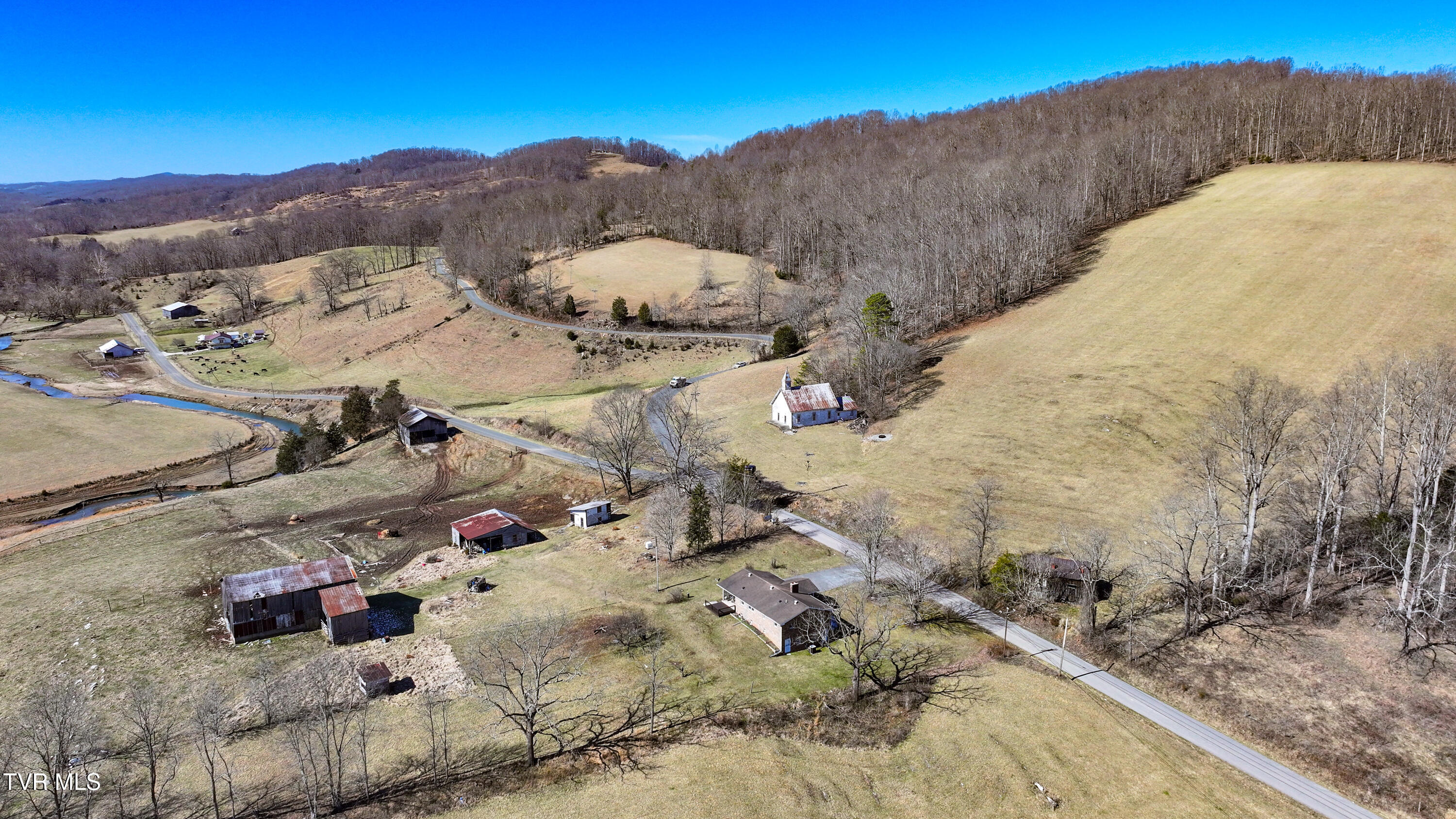 9867 Middle Wallens Creek Road Jonesville, VA 24263 - Photo 53 of 95 9867 Middle Wallens Creek Rd_Drone-39