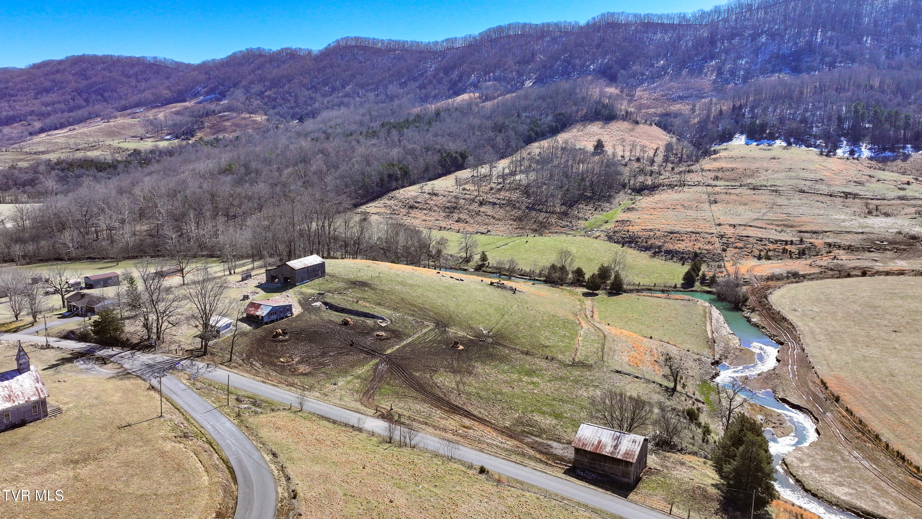 9867 Middle Wallens Creek Road Jonesville, VA 24263 - Photo 68 of 95 9867 Middle Wallens Creek Rd_Drone-32