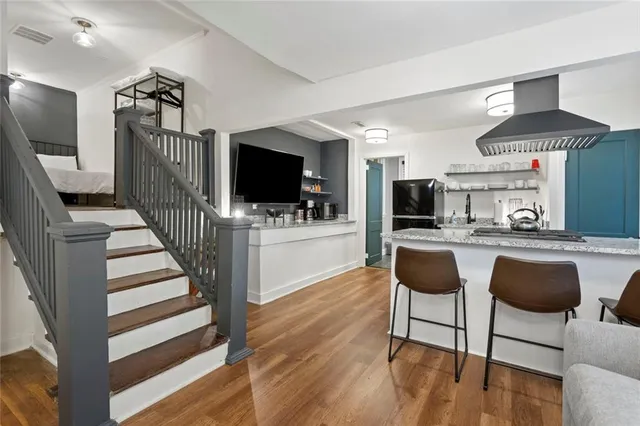 a view of a house with patio