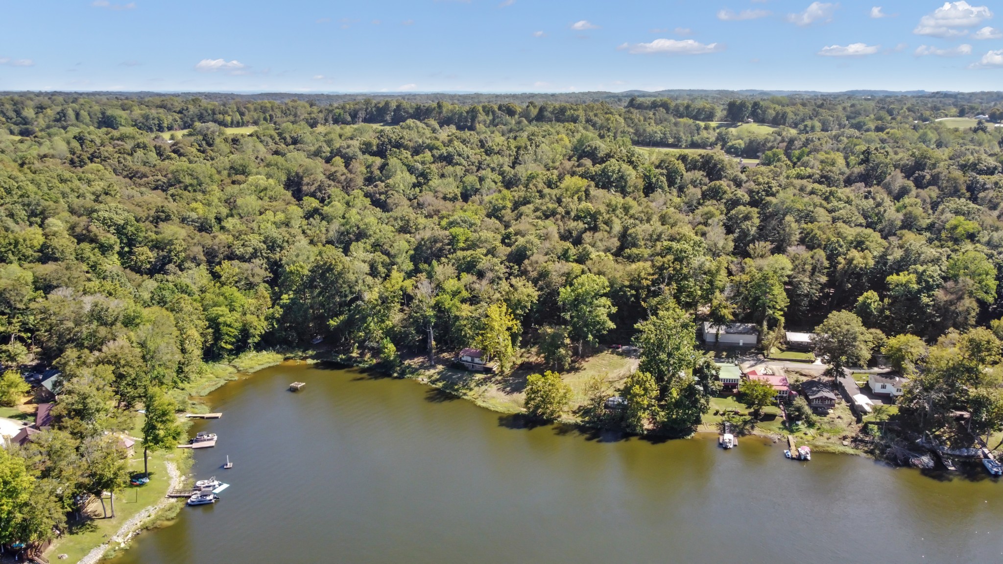 294 Cherokee Boat Dock Road Lewisburg, KY 42256 - Photo 13 of 21 an aerial view of a houses with ocean view