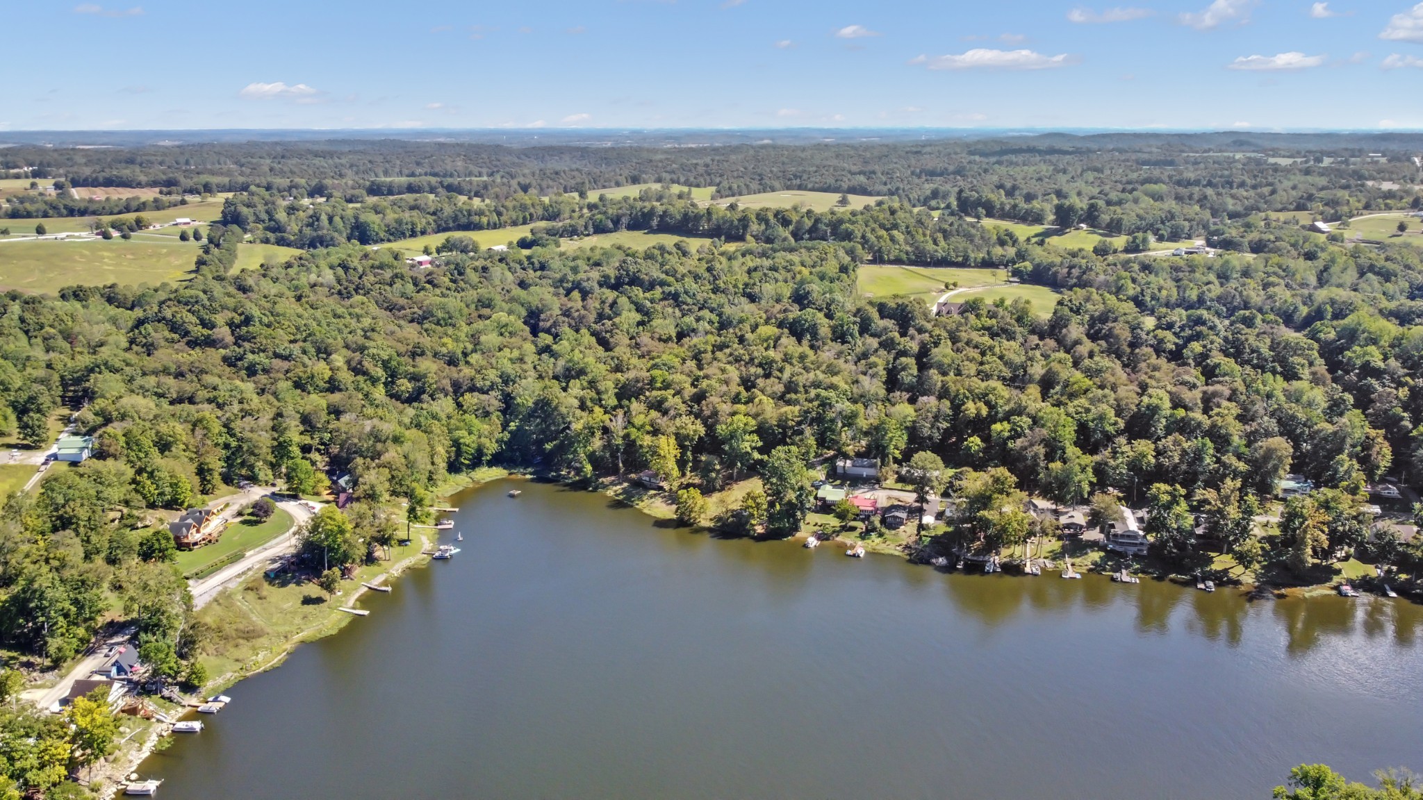 294 Cherokee Boat Dock Road Lewisburg, KY 42256 - Photo 10 of 21 an aerial view of a houses with ocean view