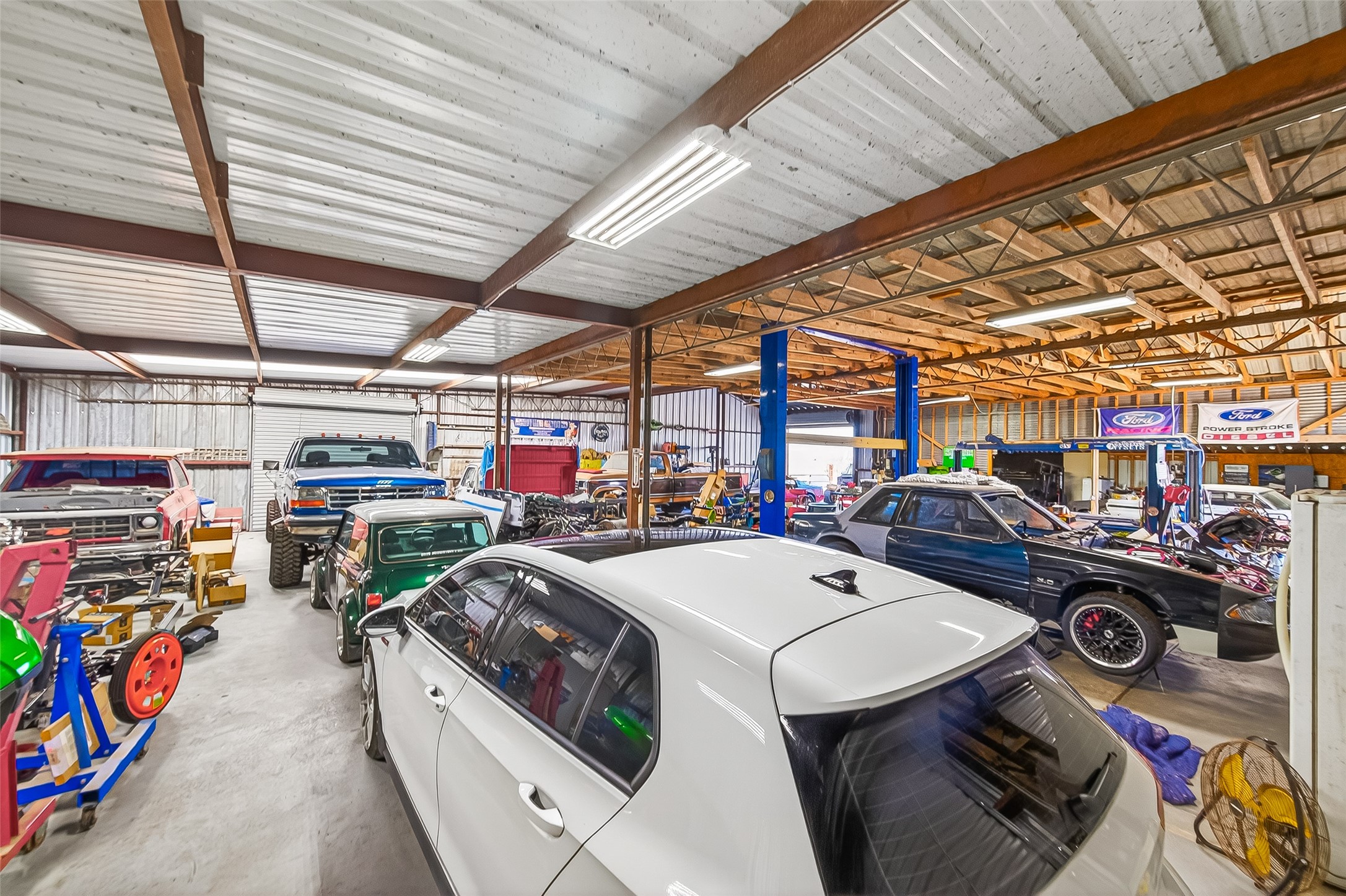 10550 Brinkmeyer Road Needville, TX 77461 - Photo 30 of 40 View of huge concrete shop! 220 power available