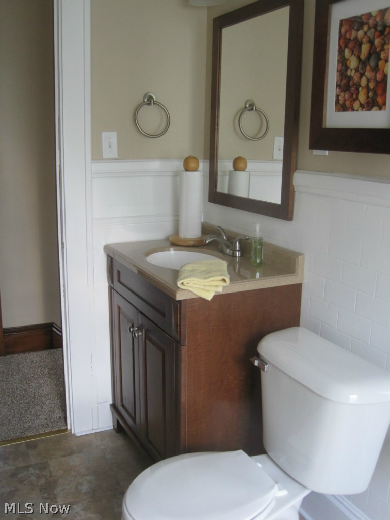 683 East Smith Road Medina, OH 44256 - Photo 18 of 25 .....new vanity, mirror and lighting fixture.