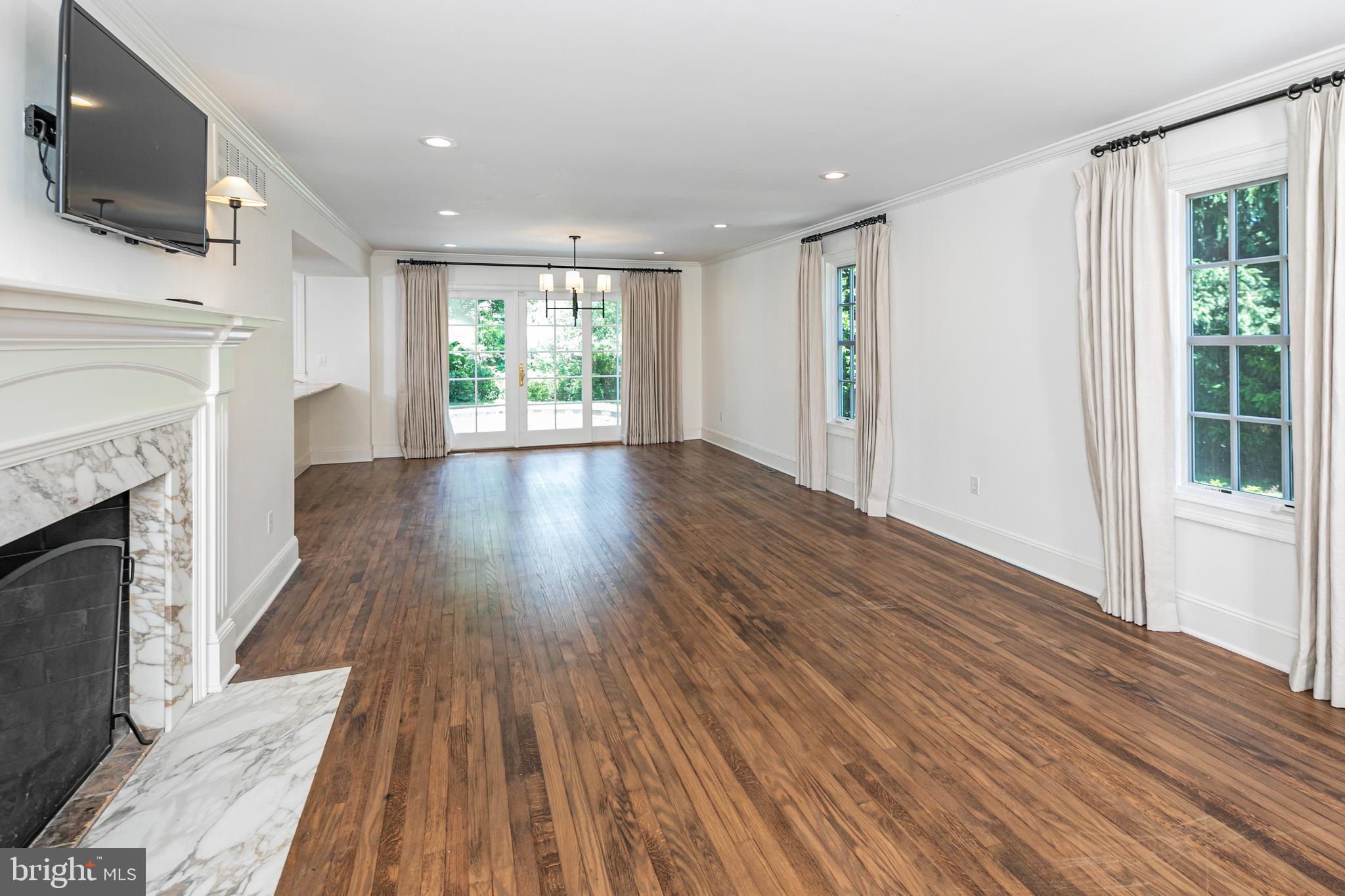 131 Randall Road Princeton, NJ 08540 - Photo 7 of 33 Living Room and Dining Room
