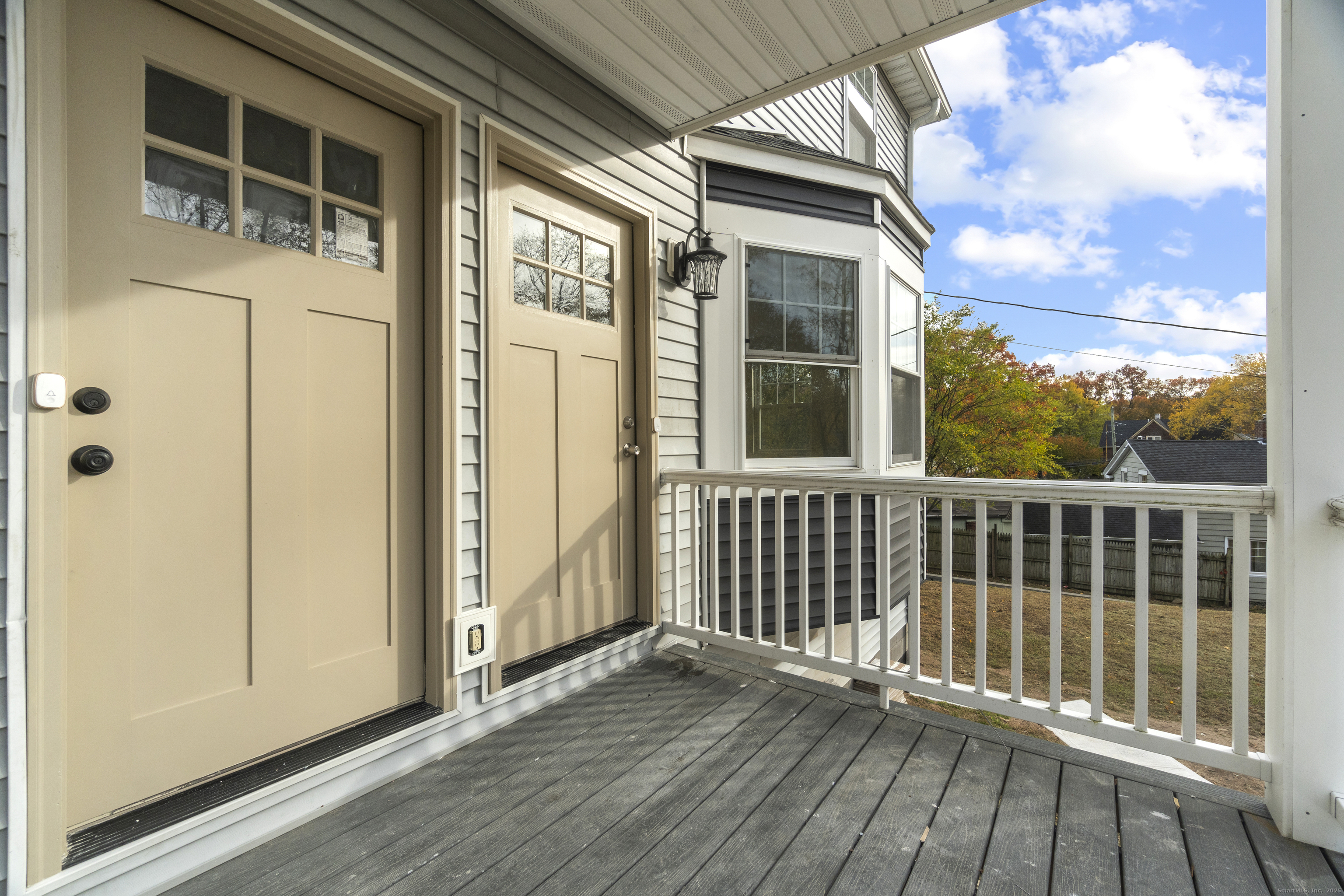 1285 Townsend Avenue, Unit 1 New Haven, CT 06513 - Photo 3 of 17 a view of a wooden deck