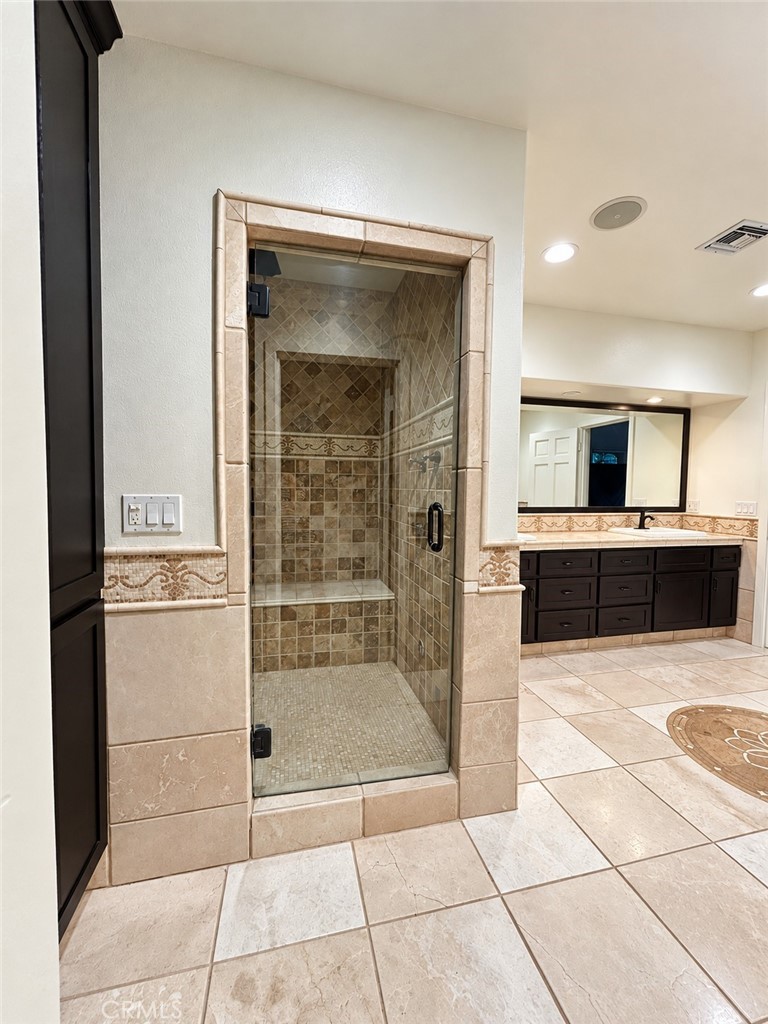 16 Corto Road Arcadia, CA 91007 - Photo 24 of 37 Primary Ensuite Bathroom Walk in Shower