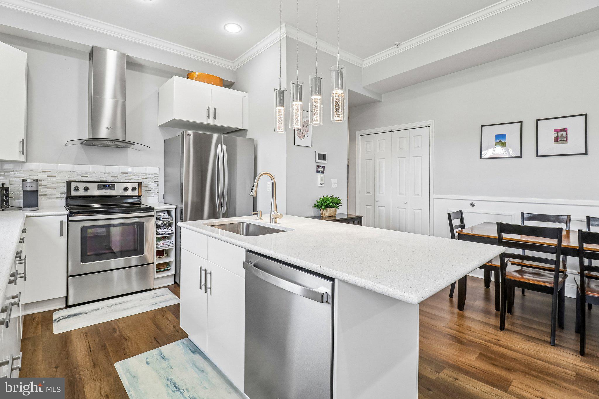 233 S Street Northeast, Unit 5 Washington, DC 20002 - Photo 13 of 41 Modern kitchen with sleek finishes.