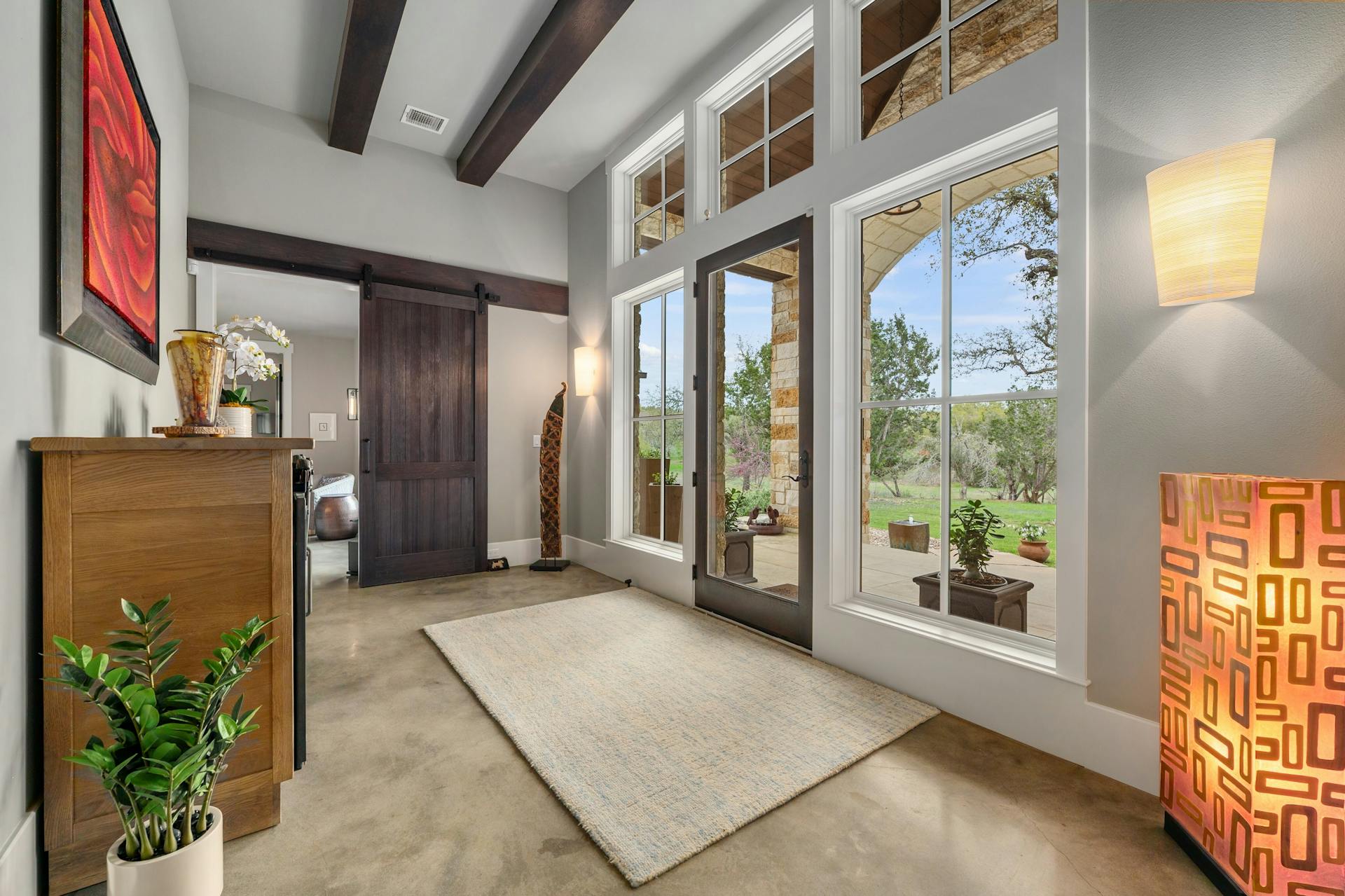 1330 Ranchers Club Lane Driftwood, TX 78619 - Photo 4 of 40 Doorway featuring a barn door