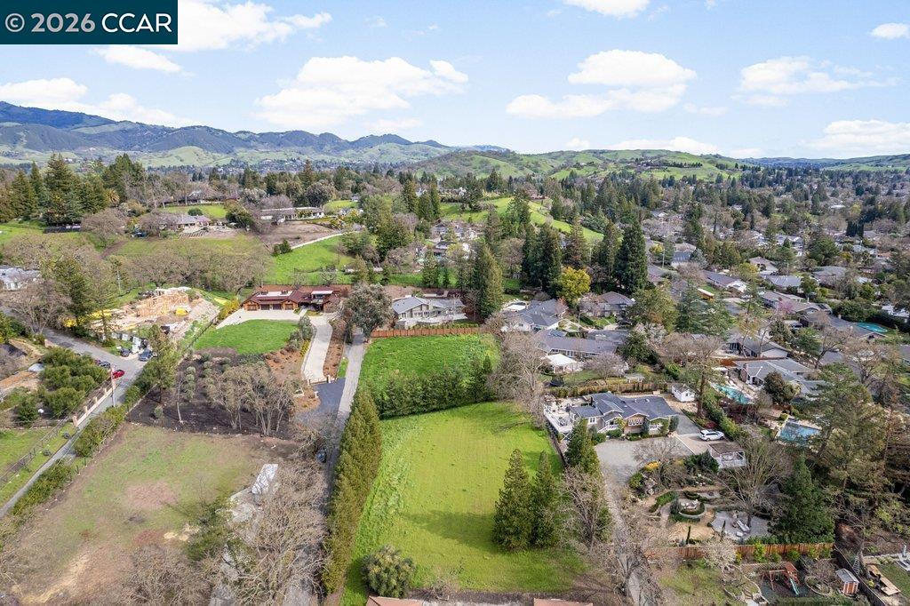550 El Pintado Road Danville, CA 94526 - Photo 11 of 20 a view of a garden with mountains in the background