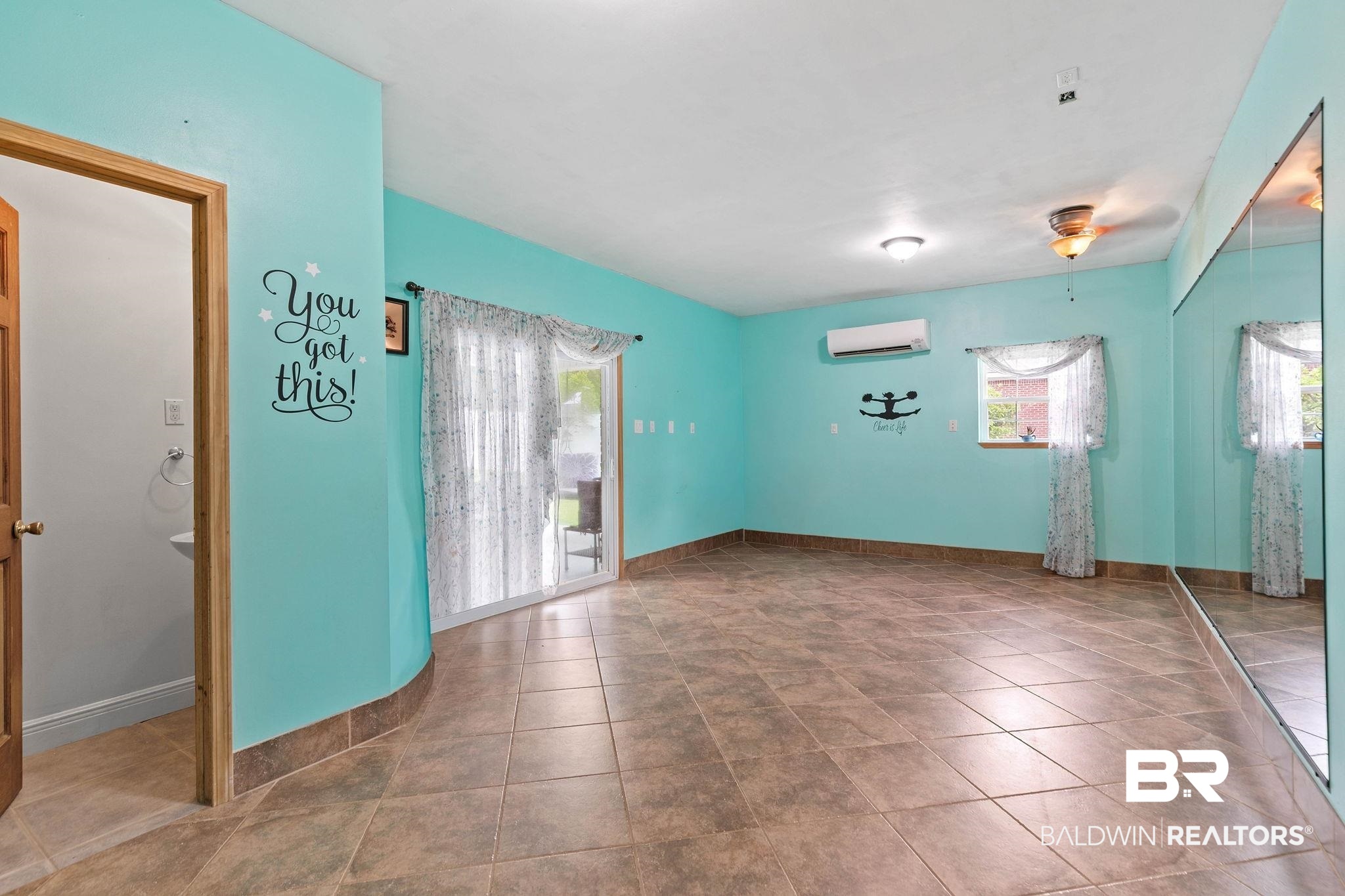 2 Speckle Trout Route Daphne, AL 36527 - Photo 47 of 61 Unfurnished room featuring tile patterned floors and a mini split for heating / cooling