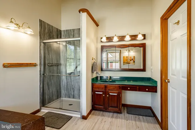 a bathroom with a sink and a bathtub