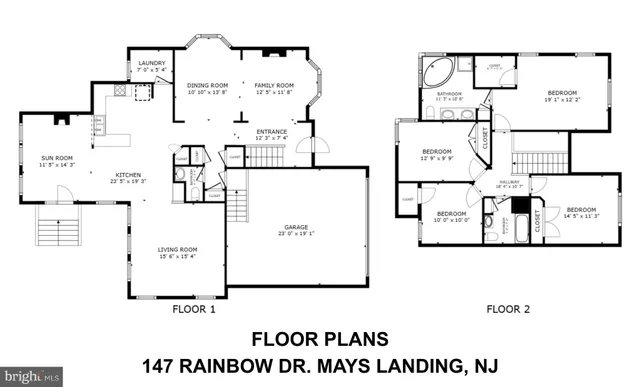$479,000 | 147 Rainbow Drive, Mays Landing, NJ 08330
