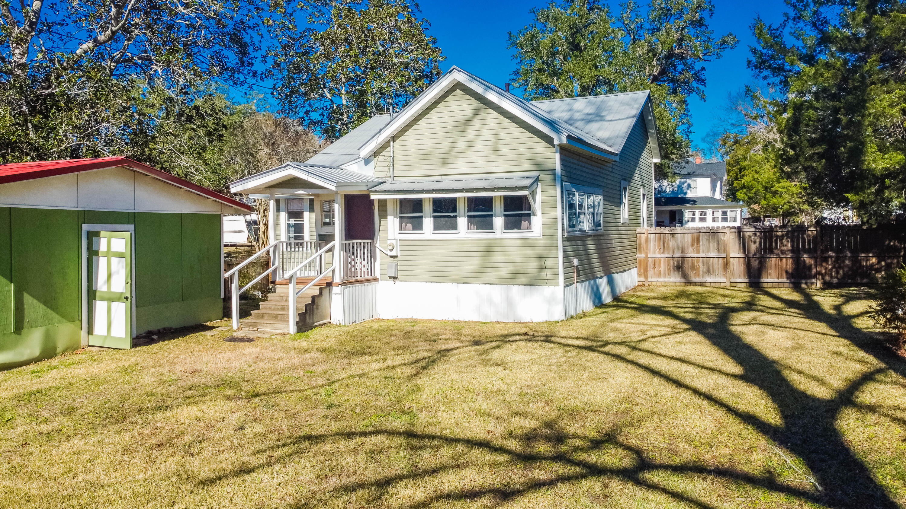 21132 Seminole Street Florala, AL 36455 - Photo 8 of 44 a front view of a house with a yard