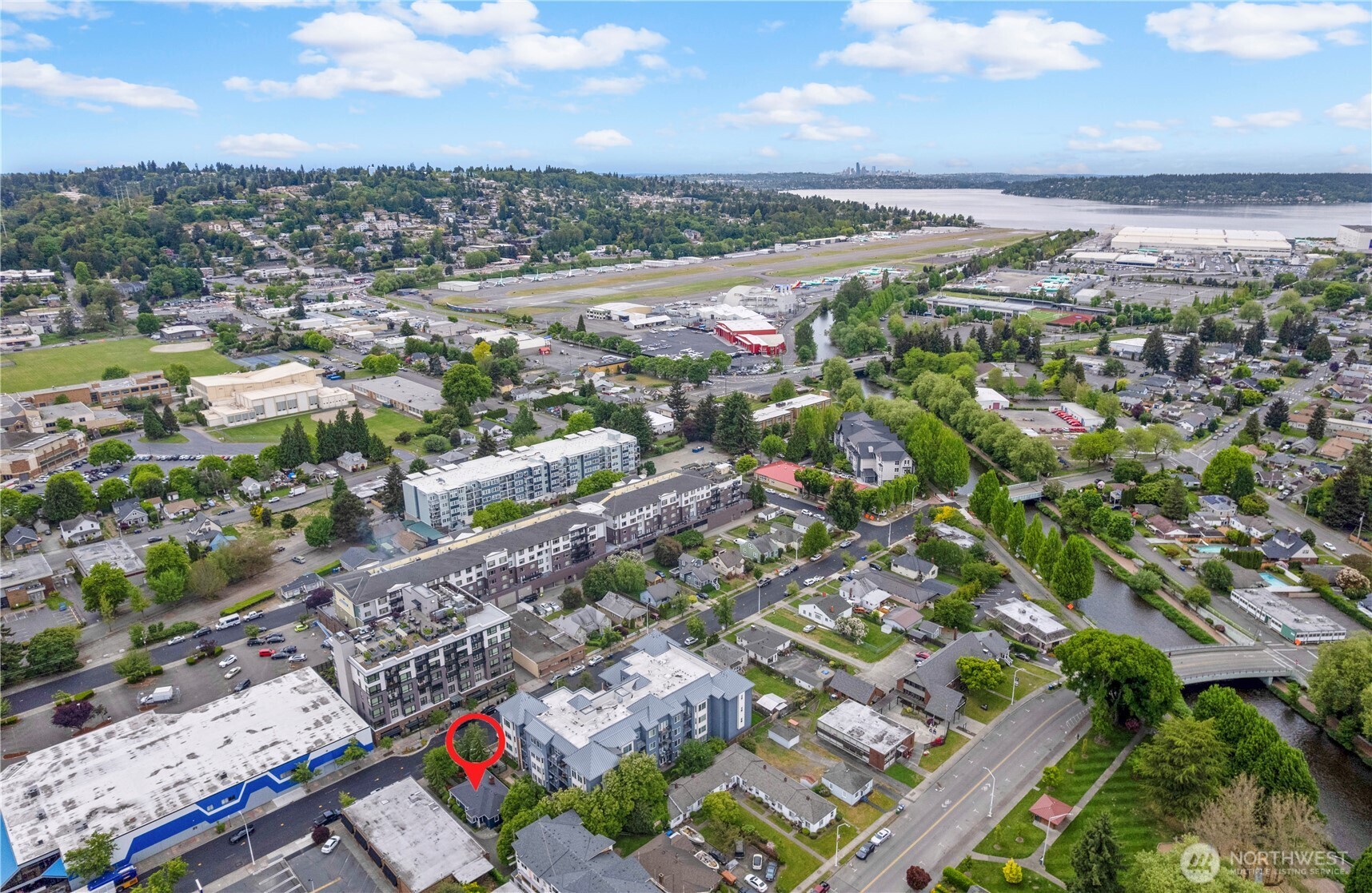 116 Williams Avenue South Renton, WA 98057 - Photo 2 of 37 an aerial view of residential houses with outdoor space