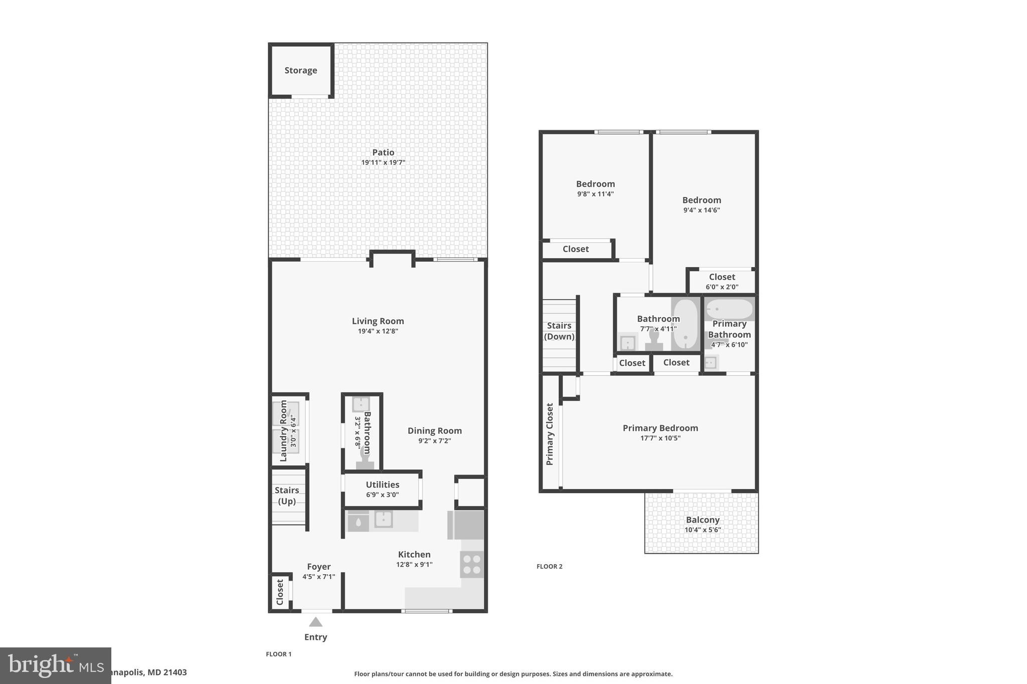 1014 Cedar Ridge Court Annapolis, MD 21403 - Photo 39 of 39 Combined Floorplan