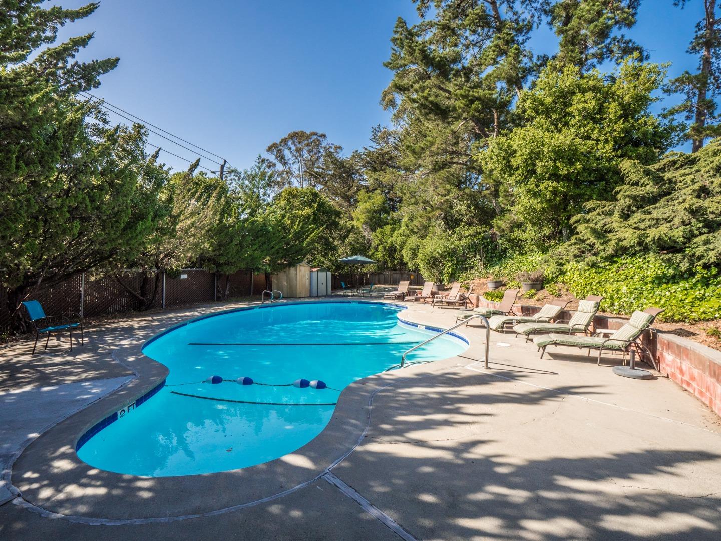 100 North Rodeo Gulch Road, Unit 65 Soquel, CA 95073 - Photo 23 of 24 a view of a swimming pool with a patio