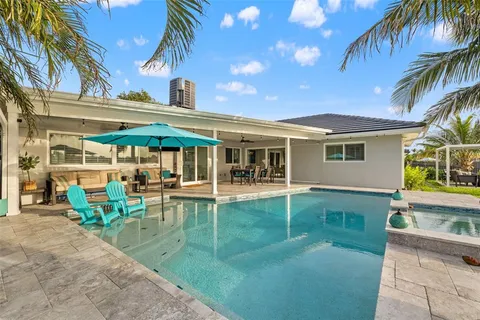 a view of a balcony and an ocean view
