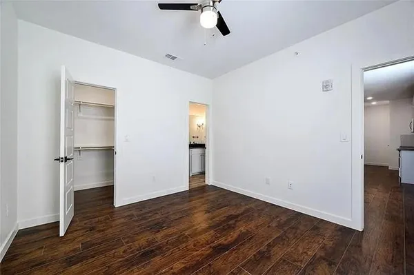 wooden floor in an empty room