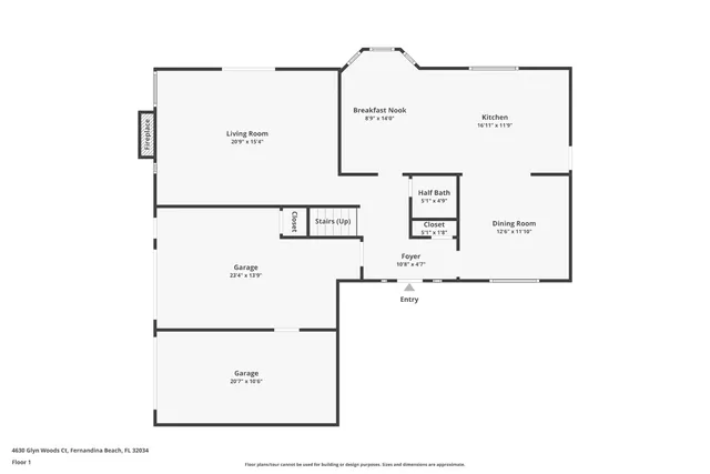 $965,000 | 4630 Glyn Woods Court, Amelia Island, FL 32034