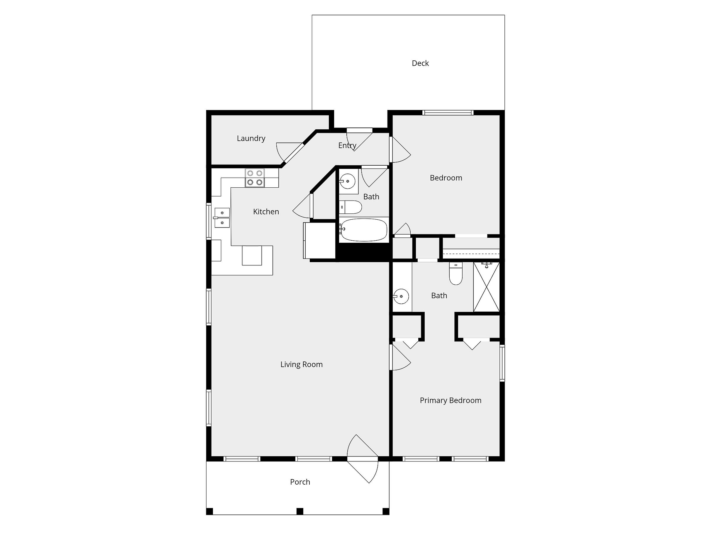 2000 Maria Lane Lillian, AL 36549 - Photo 34 of 35 View of home floor plan