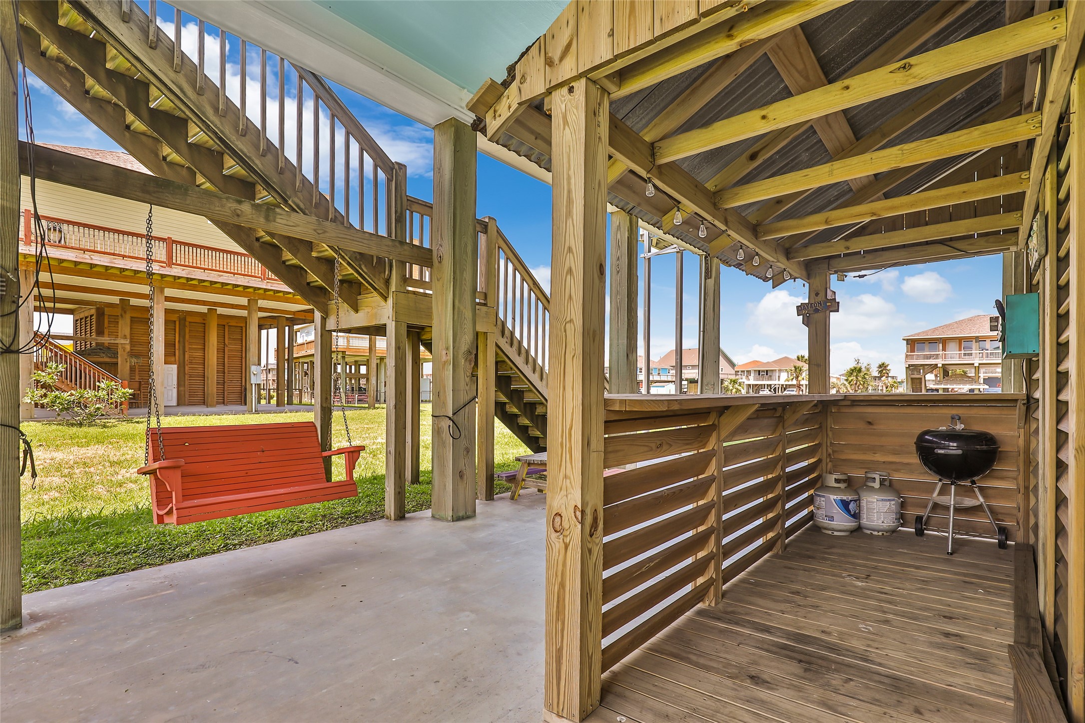 2116 Canal Crystal Beach, TX 77650 - Photo 13 of 45 a view of a building entrance