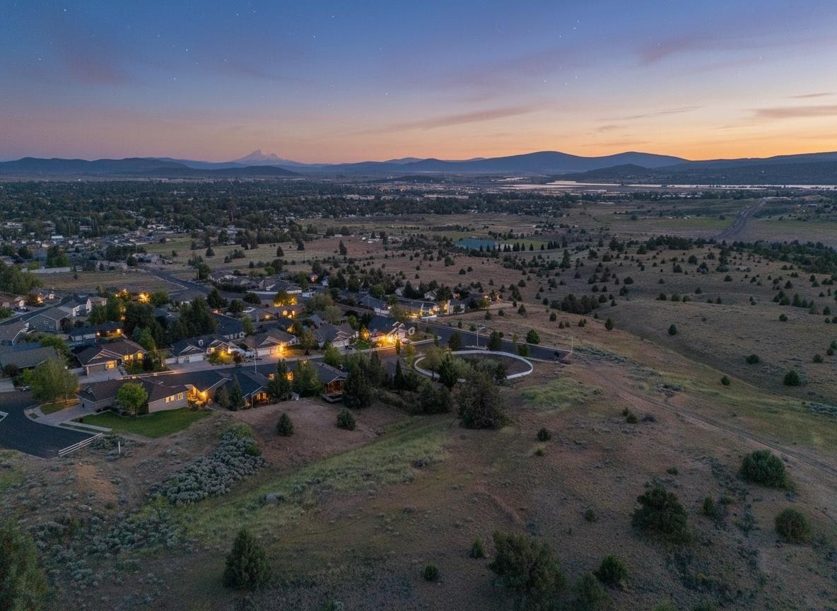 Homedale Road Klamath Falls, OR 97603 - Photo 5 of 9 a view of a town with mountain view