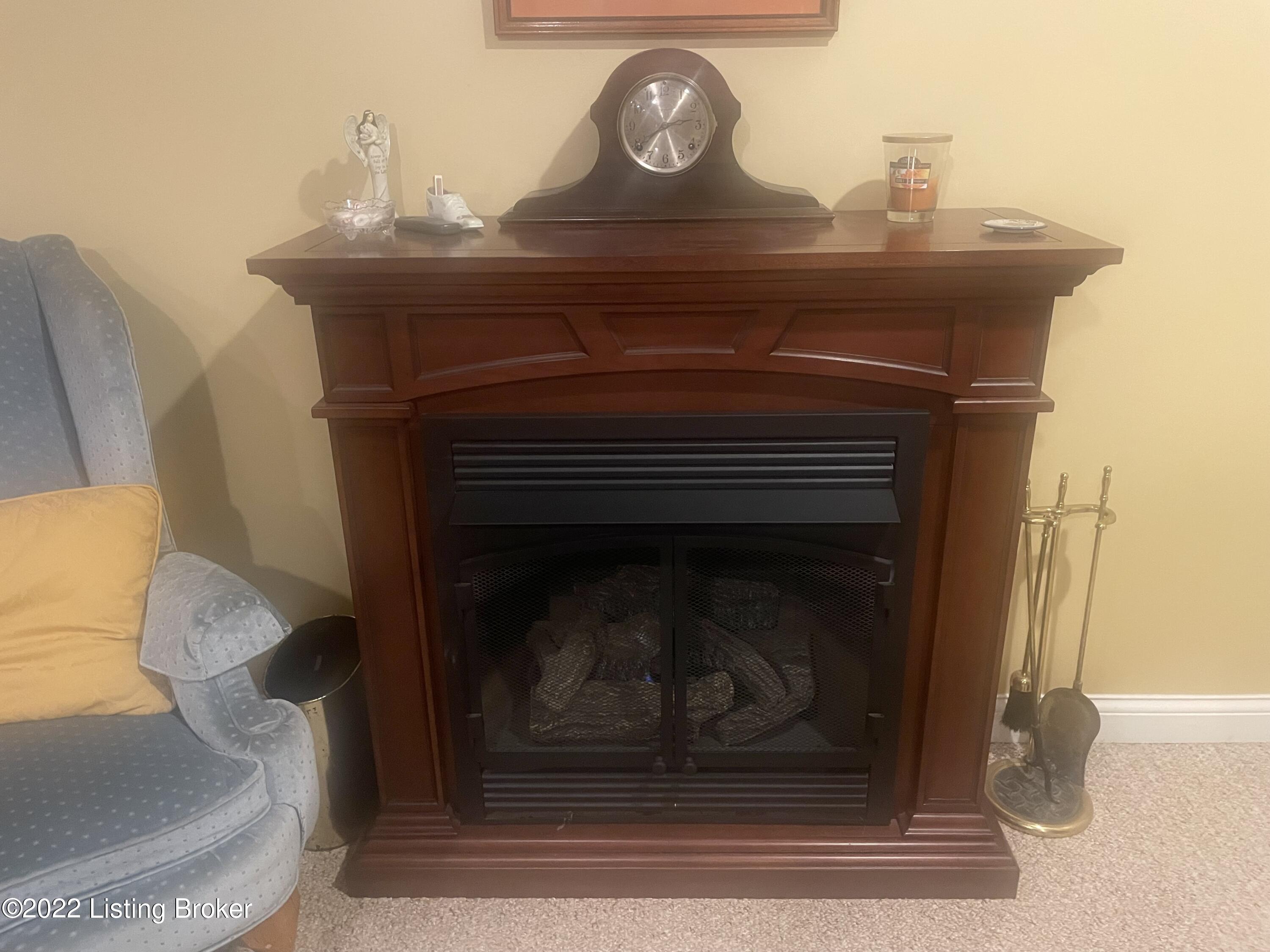 754 Floyds Fork Road Shepherdsville, KY 40165 - Photo 29 of 53 Basement fireplace