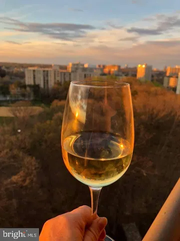 a view of a city with tall buildings