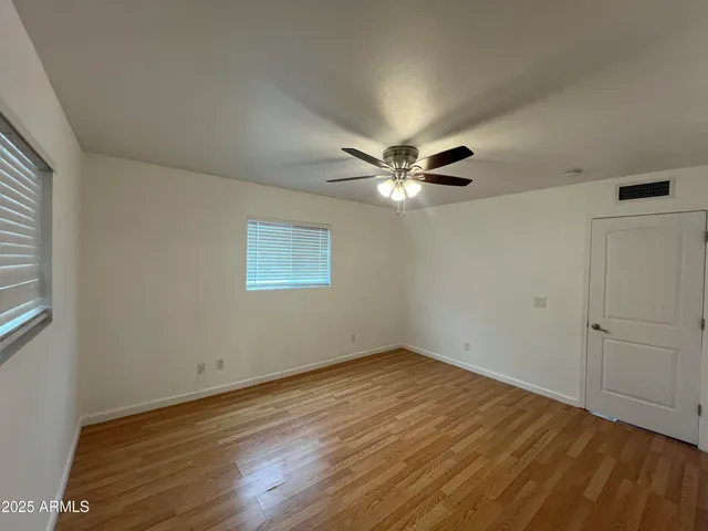 wooden floor in an empty room