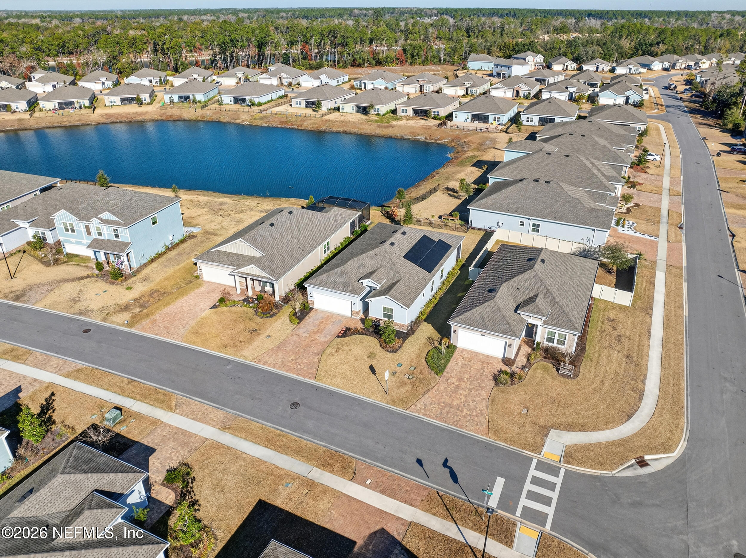 32 Ren Way St. Johns, FL 32259 - Photo 49 of 57 an aerial view of a residential houses with outdoor space