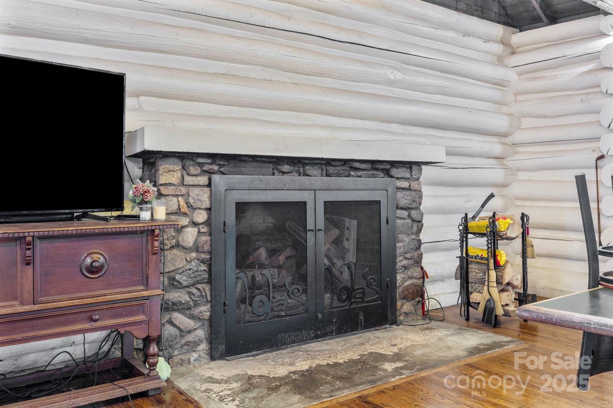 1196 North Country Club Road Brevard, NC 28712 - Photo 5 of 48 a living room with furniture and a flat screen tv