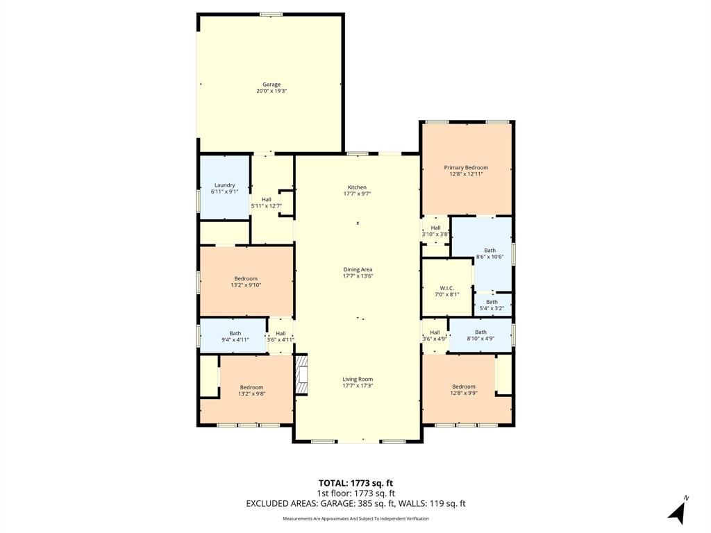 127 Canyon Ridge Drive Waco, TX 76705 - Photo 36 of 36 View of home floor plan