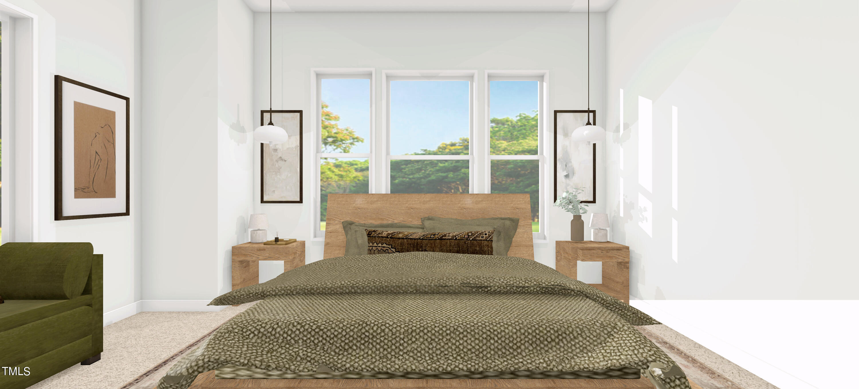 801 Martin Luther King Jr Boulevard, Unit D Raleigh, NC 27601 - Photo 11 of 70 Flats at Quarry Hill_Floor 3_Master Suit