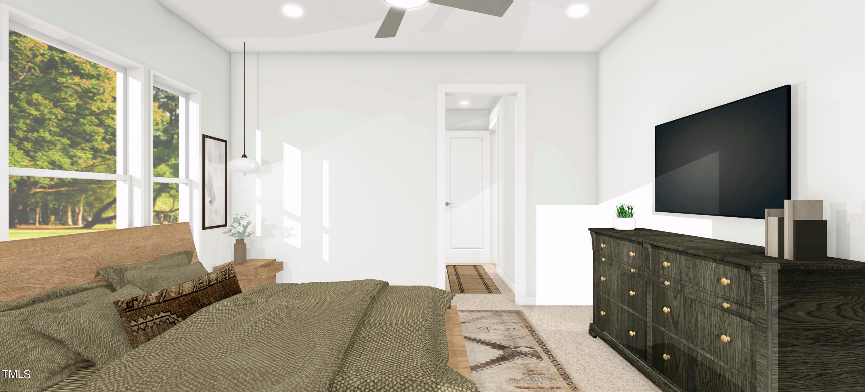 801 Martin Luther King Jr Boulevard, Unit D Raleigh, NC 27601 - Photo 25 of 70 Flats at Quarry Hill_Floor 3_Master Suit