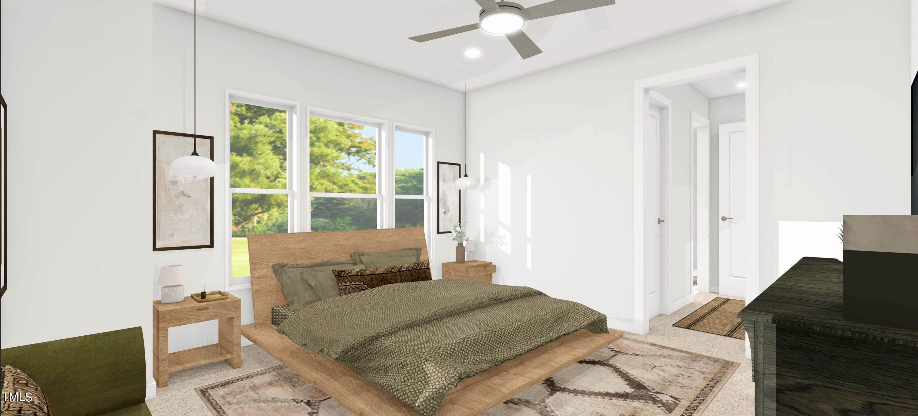 801 Martin Luther King Jr Boulevard, Unit D Raleigh, NC 27601 - Photo 29 of 70 Flats at Quarry Hill_Floor 3_Master Suit