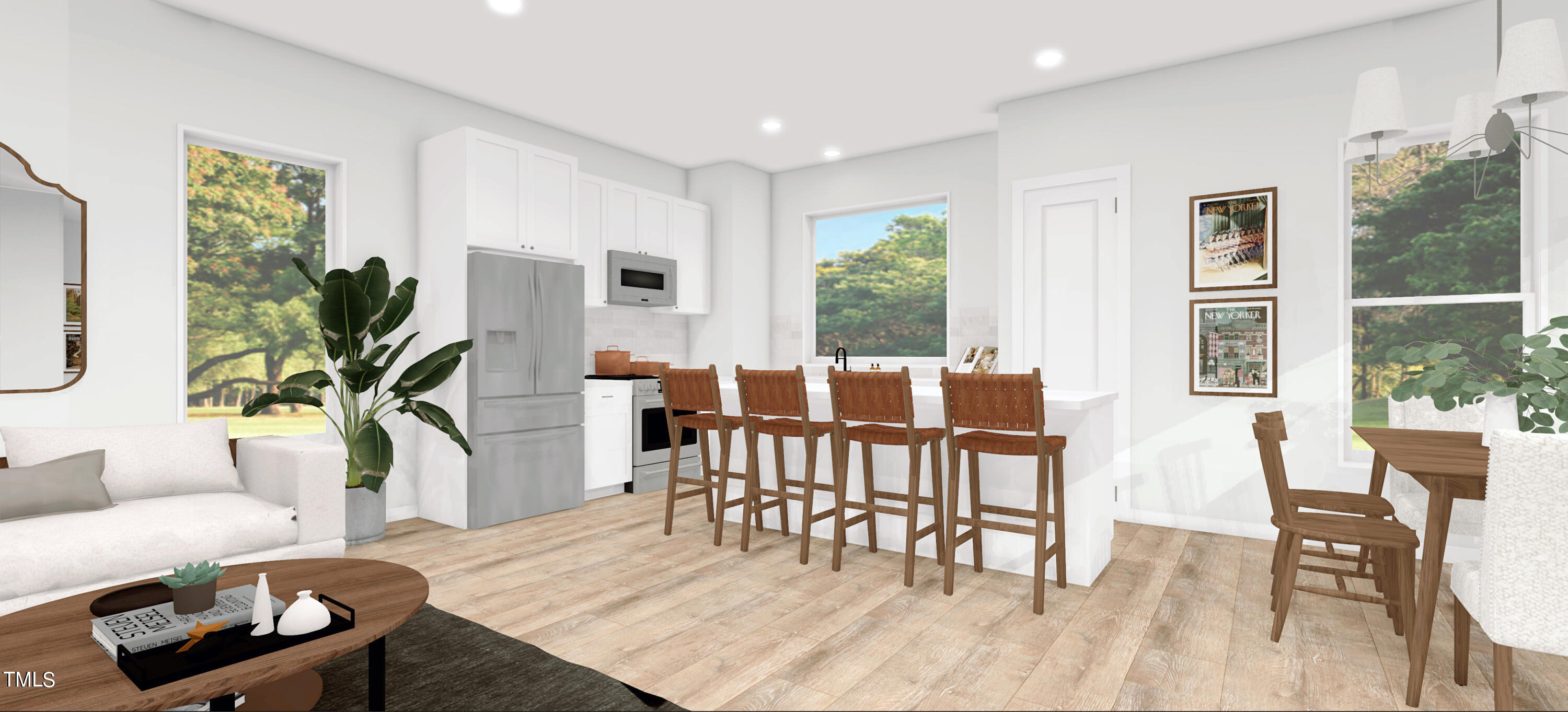 801 Martin Luther King Jr Boulevard, Unit D Raleigh, NC 27601 - Photo 42 of 70 Flats at Quarry Hill_Floor 2 V2_Living A