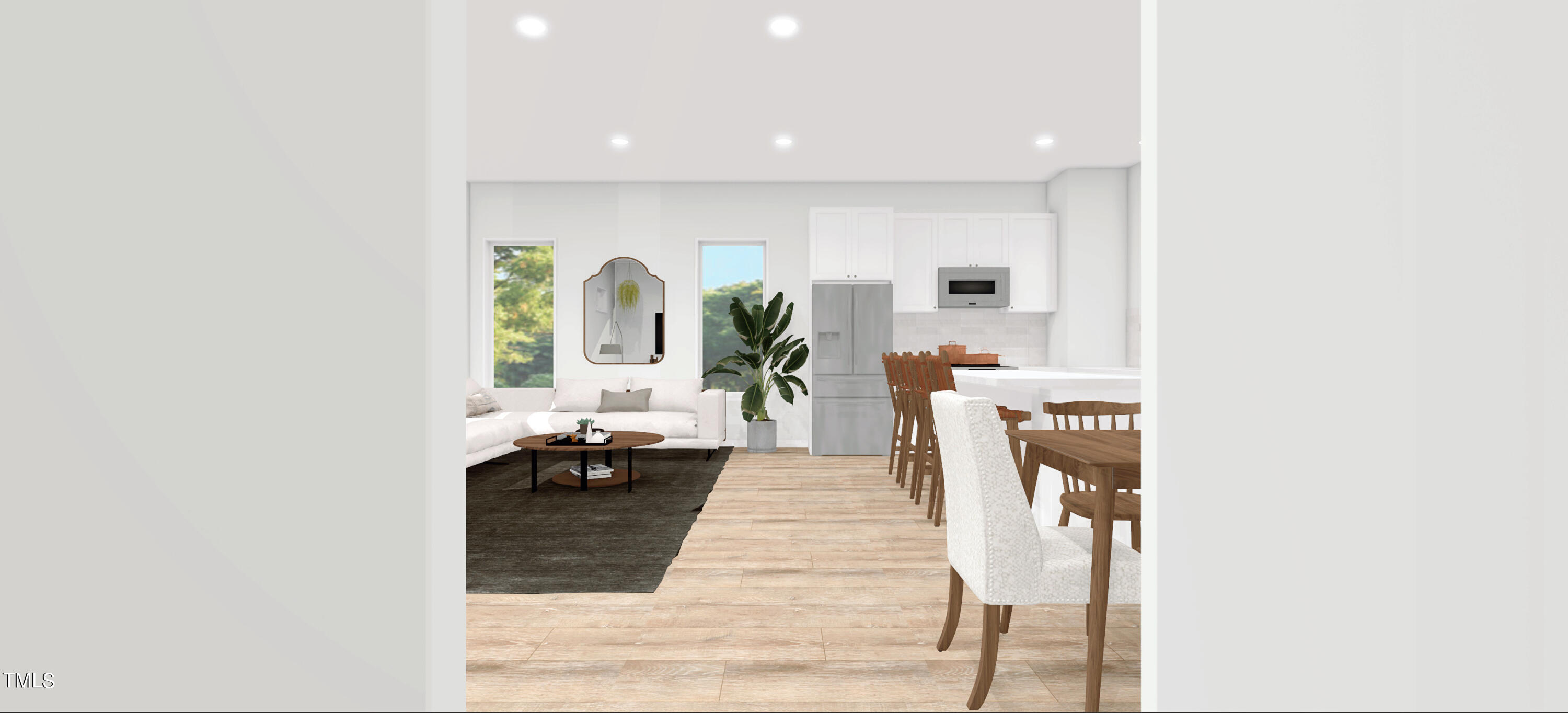 801 Martin Luther King Jr Boulevard, Unit D Raleigh, NC 27601 - Photo 43 of 70 Flats at Quarry Hill_Floor 2 V2_Living A