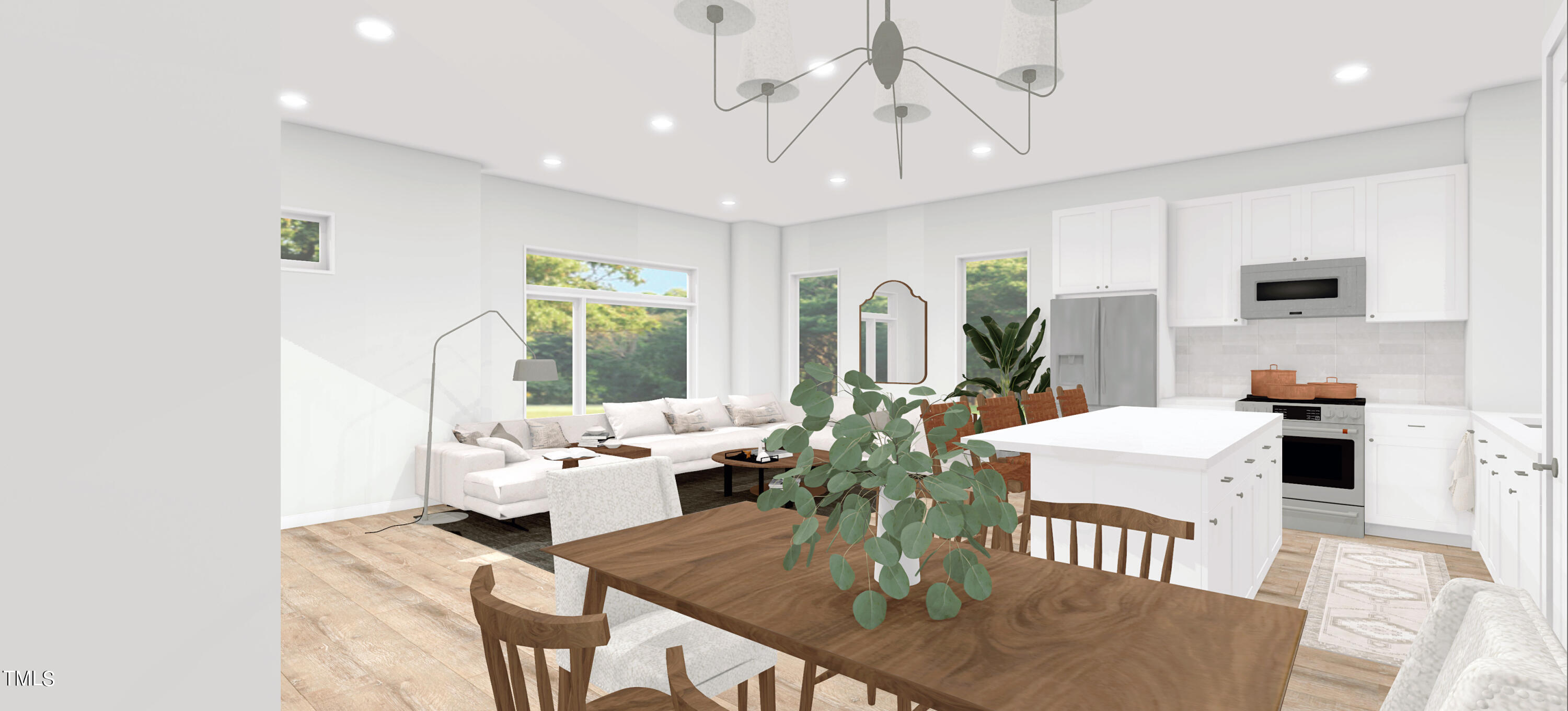 801 Martin Luther King Jr Boulevard, Unit D Raleigh, NC 27601 - Photo 50 of 70 Flats at Quarry Hill_Floor 2 V2_Living A