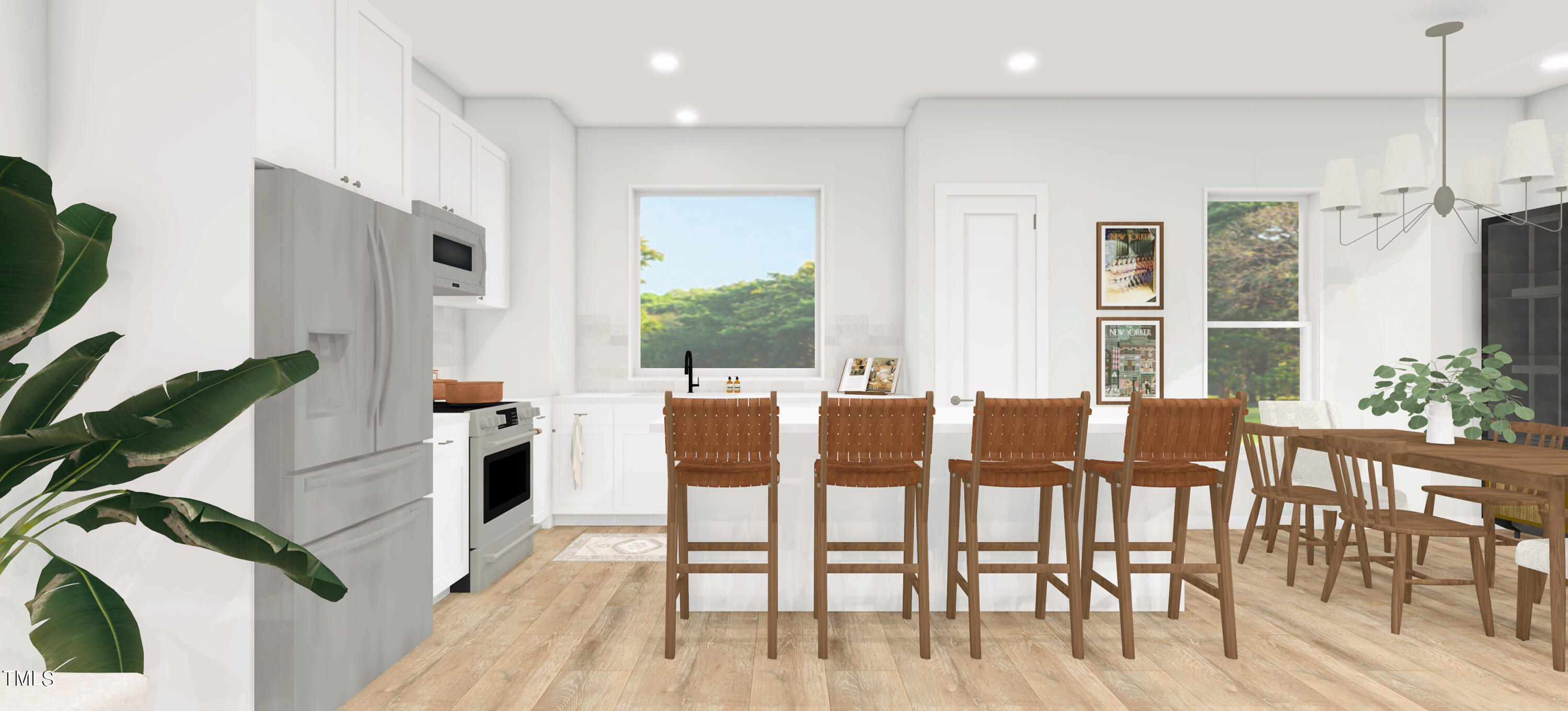 801 Martin Luther King Jr Boulevard, Unit D Raleigh, NC 27601 - Photo 64 of 70 Flats at Quarry Hill_Floor 2_Kitchen_Img