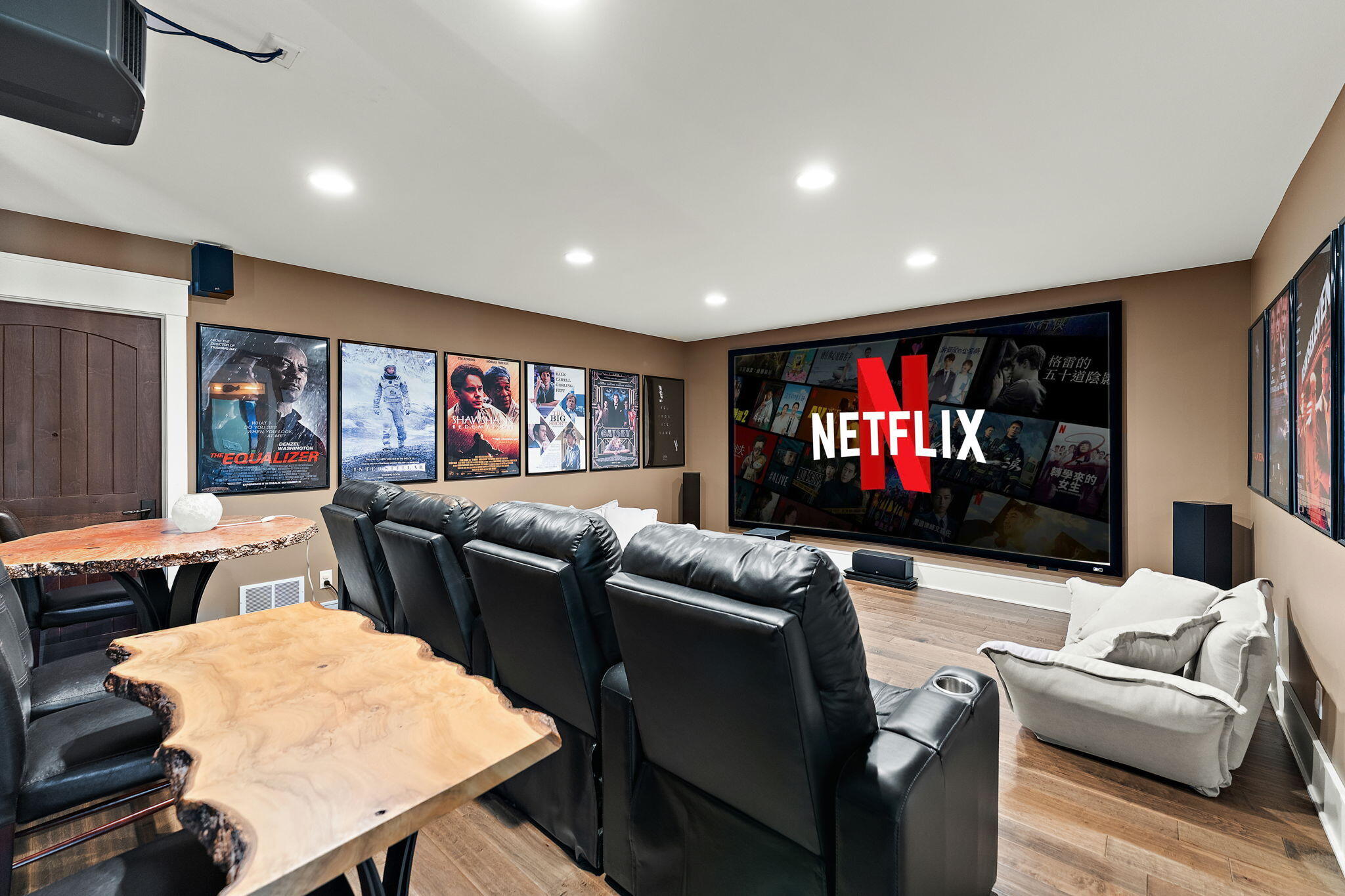 1021 Foy Court Crown Point, IN 46307 - Photo 66 of 88 a living room with furniture and a flat screen tv