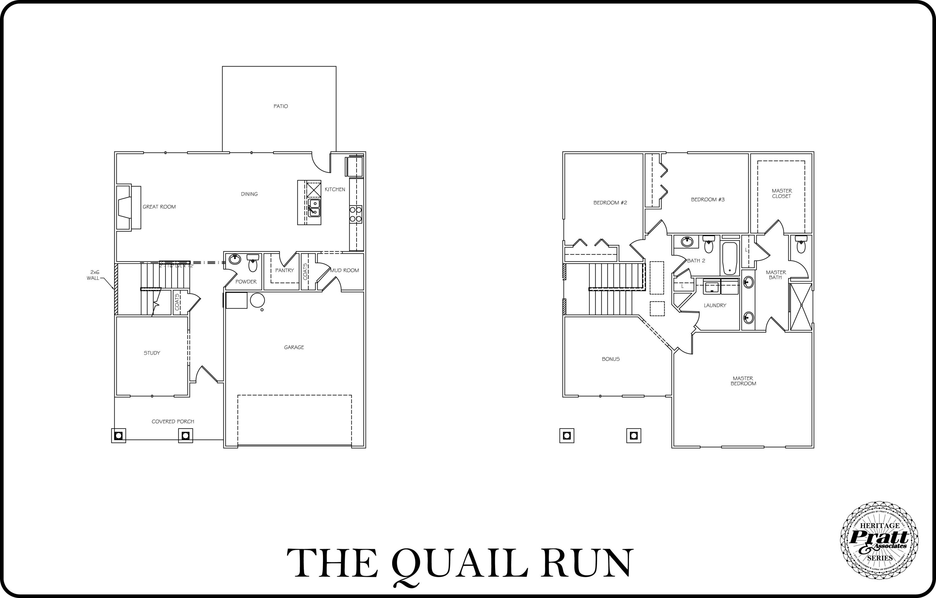 1775 Timber Creek Road Northeast Cleveland, TN 37323 - Photo 2 of 39 Quail Run Floorplan