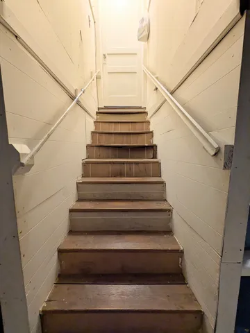 a view of car garage