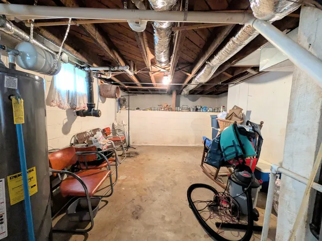 a room with gym equipment