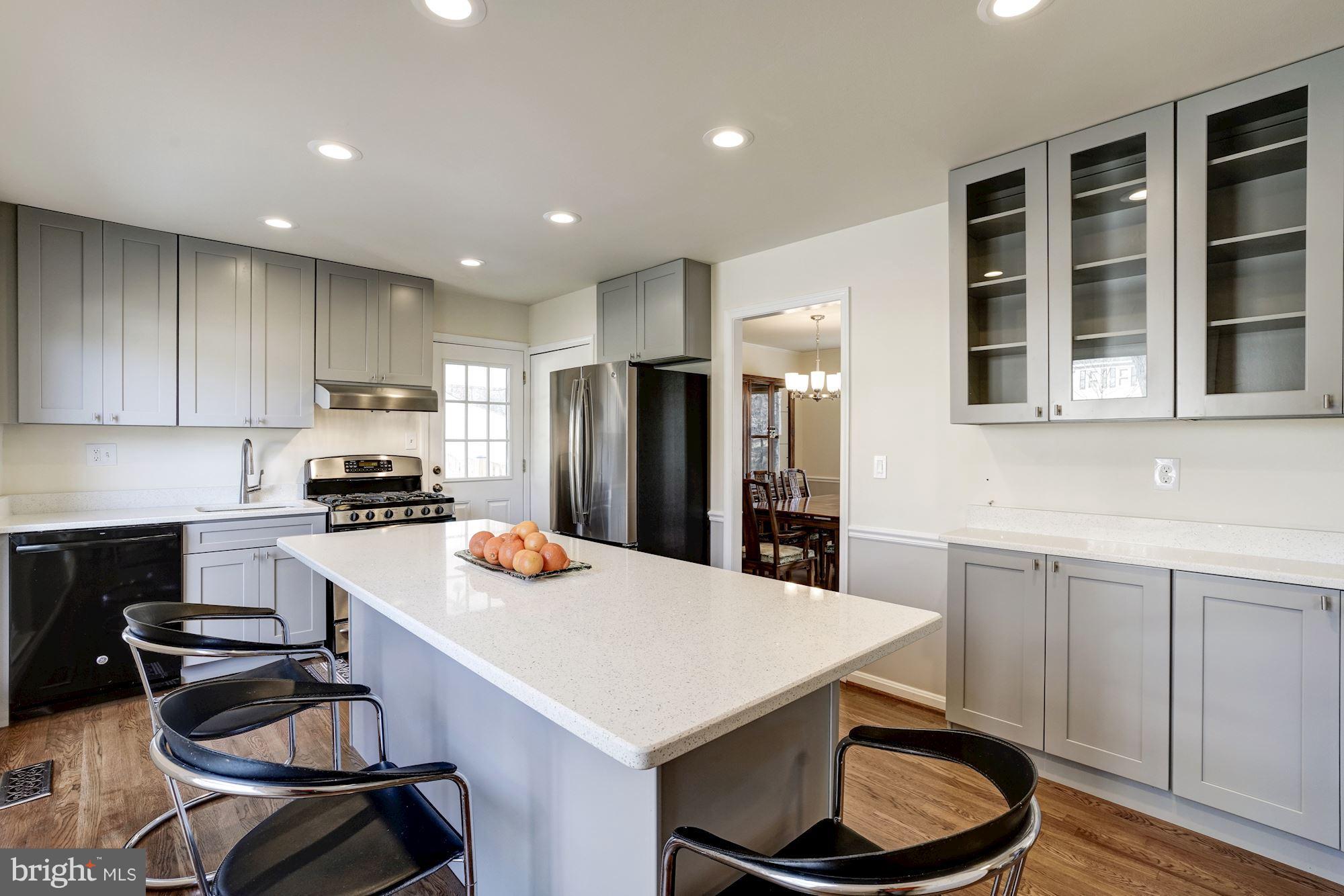 9317 Winbourne Road Burke, VA 22015 - Photo 9 of 28 Amazing updates with quartz counters and cabinets