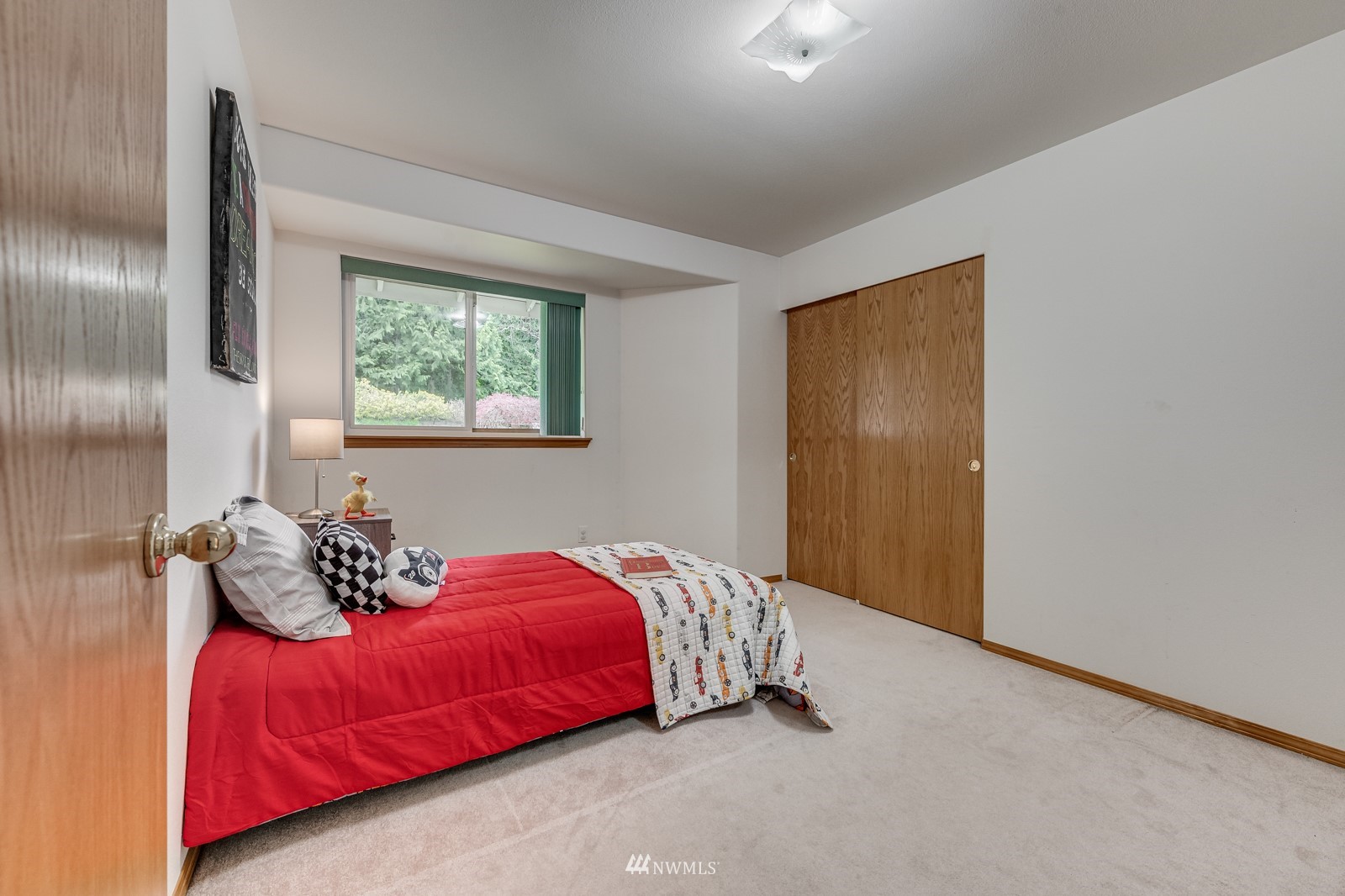 5531 East Wishon Road Snohomish, WA 98290 - Photo 15 of 36 a bedroom with a bed and a window