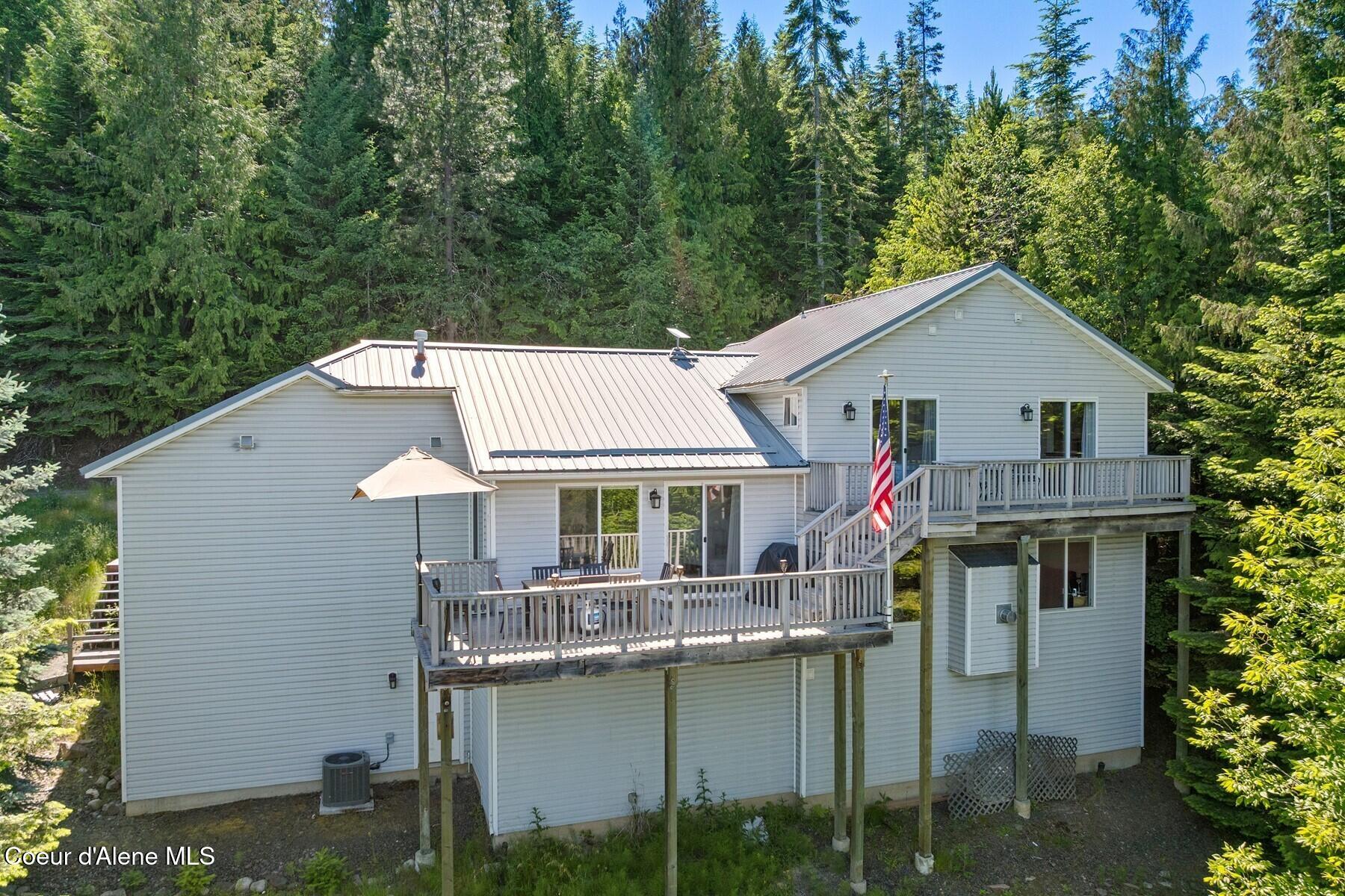 19820 South Alcan Road Coeur D'Alene, ID 83814 - Photo 56 of 81 Back Deck Aerial View